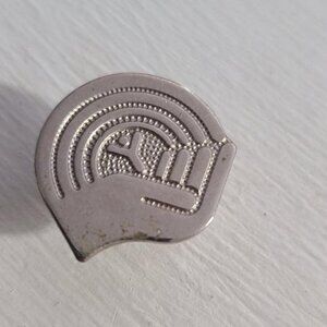 United Way Helping Hand Lapel Pin Vintage Tie Tack Brooch